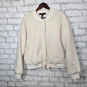 Forever 21 fuzzy warm jacket